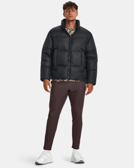 Men's ColdGear® Infrared Down Puffer Jacket, Black, pdpMainDesktop image number 3